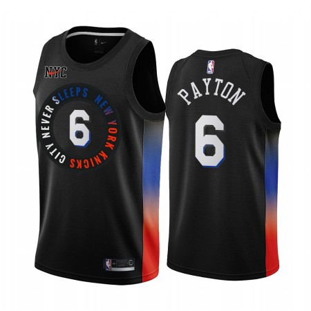 Maillot Basket New York Knicks Elfrid Payton 6 2020-21 City Edition Swingman - Homme
